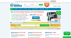 Desktop Screenshot of hosting.wedos.com
